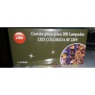 CASCATA PISCA PISCA LED COLORIDA 200L REF-LESD084M-