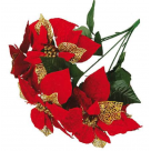 BICO DE PAPAGAIO VELUDO X7 VERMELHO REF-49625-009