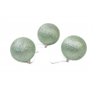 BOLA NATAL C/3 PRATA 6 CM REF-66972-003