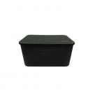 CAIXA RATTHAN 4L PRETO REF-7441233