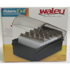 FICHARIO DE MESA 5X8 PRETO REF-10350002