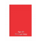 AGENDA COSTURADA VERMELHO PAIXAO MIOLO PERMANENTE REF-5696