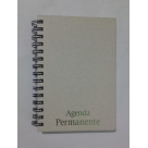 AGENDA WIRE-O RECICLADA MIOLO PERMANENTE REF-4863