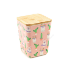 POTE MULT USO COM TAMPA ECO CACTUS 11X14CM REF-HC8421605