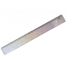 REGUA 30 CM NEW LINE HOLOGRAFICA GLITER REF-102700101