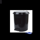 LIXEIRA DE PEDAL 7 LTS PRETA REF-744982