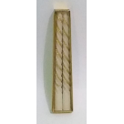 VELA ESPIRAL LINHA GLITTER BOX C2 20CM DOURADO REF-47569-152