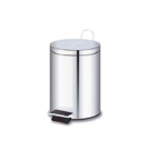 LIXEIRA COM PEDAL INOX 12 LITROS REF-11805