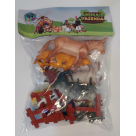 ANIMAIS NA FAZENDA EM PLASTICO 3.0X27X60CM REF-SUPER-22030