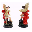 SANTO EM RESINA SAO MIGEL 15CM REF-IM50001
