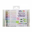 MARCADOR ARTISTICO DRUAL BRUSH METALIC 10 CORES REF-96142