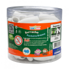 BORRACHA PONTEIRA BRANCA POTE/48 UND REF-4352