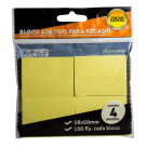 BLOCO ADESIVO PARA RECADO COD.91114 LEONORA