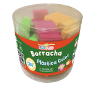 BORRACHA COLORIDA A UNIDADE  RF-4680 -LEONORA