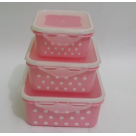JOGO DE POTE EM PLASTICO DE TRAVA COM/3PCS REF-FUY19