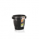 CONJ.VASO REDONDO C/2 PCS PRETO 700ML REF-1381