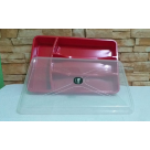 PORTA TALHER COM TAMPA VERMELHO COD7441707