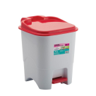 LIXEIRA QUADRADA 15 L BRANCA REF-0624