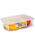 CAIXA RETANGULAR 6,5 LTS TRANSPARENTE C/TAMPA HERMETRICA REF-2294