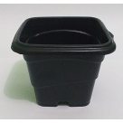 VASO 1 LT QUADRADO PRETO REF-264
