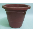 VASO 7 LTS REDONDO MARRON REF-301