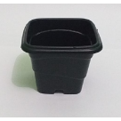 VASO 400ML QUADRADO PRETO REF-249
