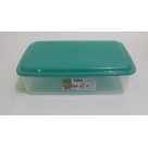 POTE RETANGULAR 2,8 LITROS TRANSPARENTE REF-191