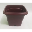 VASO 6LTS QUADRADO MARROM REF-260