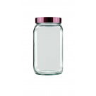 POTE QUADRADO 2L MIX PRETO/BRANCO/VERMELHO VELVET REF-101528472026