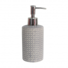 DISPENSER SABONETE LIQUIDO CERAMICA 7X7X16 REF-CK4043