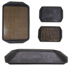 BANDEJA RETANGULAR ESTAMPADA PLASTICO 43X29,5CM REF-CK2906