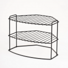 ORGANIZADOR PARA LOUÇAS PREMIUM BLACK 32CM X23,5 X23CM REF-1436BL