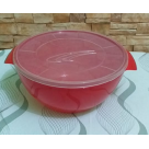 SALADEIRA 6,5 LTS VERMELHA C/TAMPA REF-60001