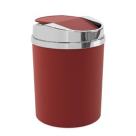 LIXEIRA 5L METTALIC VERMELHA REF-867.1-4