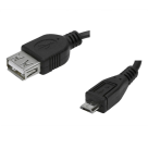 CABO USB FEMEA PARA MICRO USB (V8)