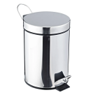 LIXEIRA AÇO INOX 8 LITROS 22X33 CM REF-DL1326