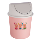 LIXEIRA C/TAMPA MOVEL 3,6 LTS BABY REF-378