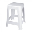 BANQUETA PLASTICA MOR BRANCA REF-15151111