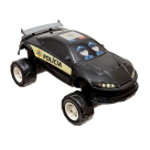 CARRO TURBO OFF ROAD PRETO POLICIA REF-008