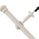 KIT VARAO CORT ACORTINA 1M PALHA 19MM REF-233