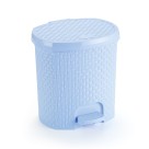 LIXEIRA RATTAN AZUL BABY REF-052/AB