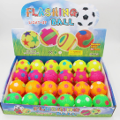 BOLA BRINQUEDO COM LED 6.5CM REF-901-1139