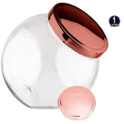 POTE PET TR 1,000ML METALIZADO ROSE ST REF-2060366D REF-2011