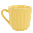 CANECA CANELADA AMARELO 150ML REF-126
