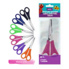 TESOURA ESCOLAR 13CM CABO CORES SORTIDAS REF-2411047