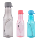 SQUEEZE DE PLASTICO 600ML COM TAMPA REF-WX7495 REF-135