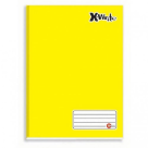 CADERNO BROCHURA 1/4 X-WRITE AMARELO COD.475