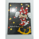 CADERNO 1/4 COSTURADO MINIE