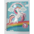 CADERNO 10 MATERIAS UNICORNS