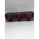 JG TACA DE SORVETE 200ML C/3UNID PINTADA 8CM REF-13603